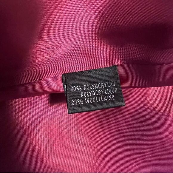 LAFAYETTE 148 New York Pink Textured Wool Blend Blazer Jacket Size 4 - Picture 11 of 12